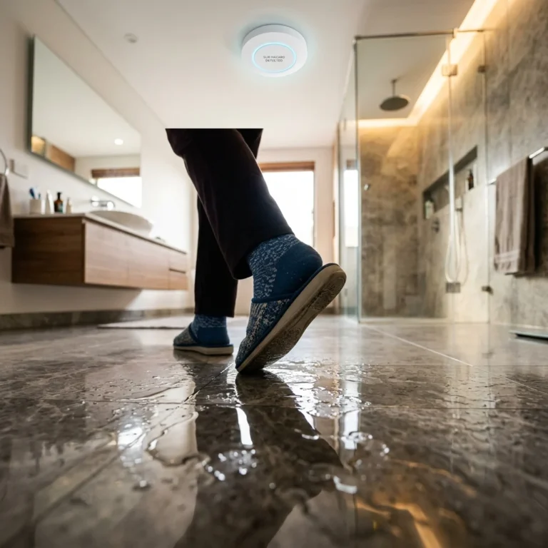 Prevención de resbalones en el baño y radares mmWave anticaídas en Navarra